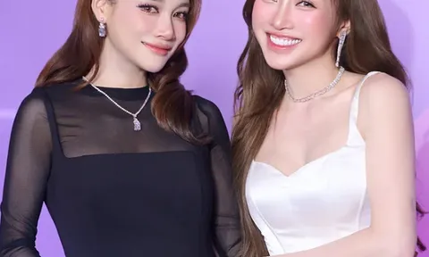 Nhã Phương bầu 5 tháng vẫn quyến rũ với đầm bó sát, đọ sắc 'một chín một mười' với vợ Chi Bảo