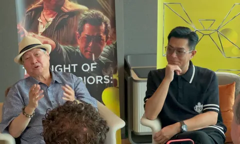 Hồng Kim Bảo mê tít phở Việt, Cổ Thiên Lạc hào hứng với bánh mì