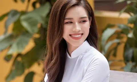 Những lần mặc áo dài gây thương nhớ của Đỗ Thị Hà