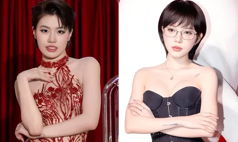 Lyly, Pháo cực gợi cảm trong buổi ra mắt phim Tết của Trấn Thành