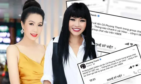 Phương Thanh, Trịnh Kim Chi lên tiếng về nhóm chat "Nghệ sĩ Việt" chuyên nói xấu đang gây xôn xao MXH