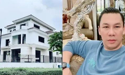 Sau khi Lệ Quyên khoe biệt thự mới, chồng cũ khoe ngay biệt thự to hơn
