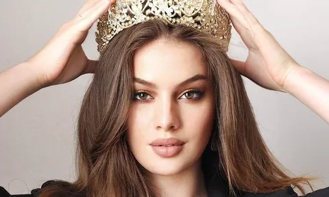 Maya Albert - người mẫu 22 tuổi đăng quang Hoa hậu Quốc tế Pháp 2021