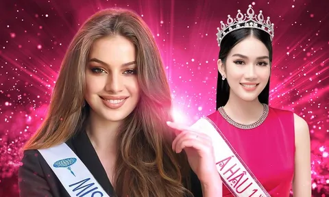 So kè nhan sắc của Á hậu Phương Anh và Hoa hậu Pháp