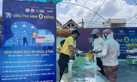 Siêu thị 0đ: Ấm lòng giữa mùa dịch Covid-19