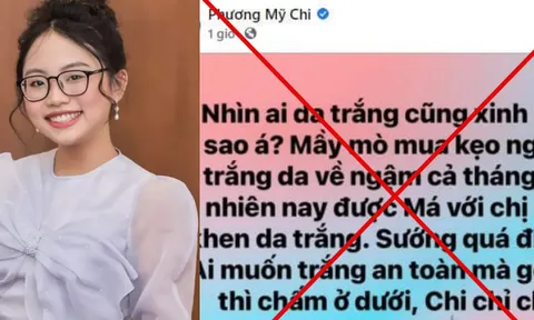 Phương Mỹ Chi lên tiếng xin lỗi vì quảng cáo mỹ phẩm kém chất lượng