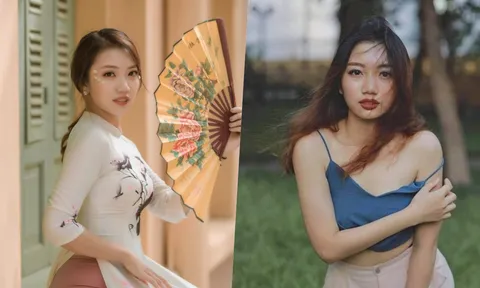 Cận cảnh nhan sắc cô gái Việt - Lào vào Top 47 Hoa hậu Du lịch Việt Nam Toàn cầu 2021