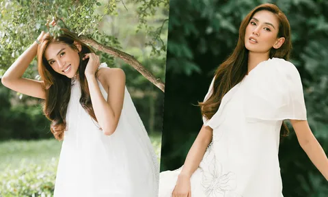 Võ Hoàng Yến gợi ý đầm trắng phong cách nữ tính, dịu dàng