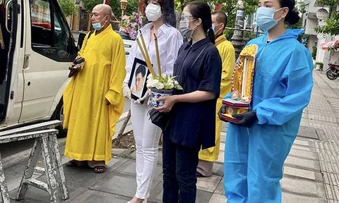 Loạt ảnh tang lễ diễn viên Đức Long lặng lẽ giữa mùa dịch