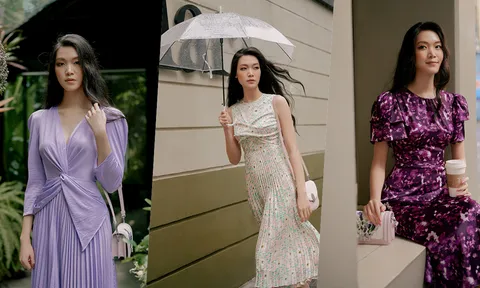 Hoa hậu Thùy Dung diện váy tôn đường cong