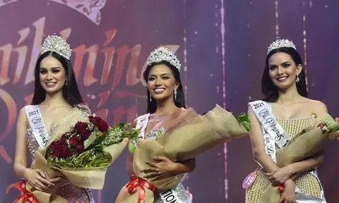 Người đẹp cao 1m80 đăng quang Hoa hậu Quốc tế Philippines 2021