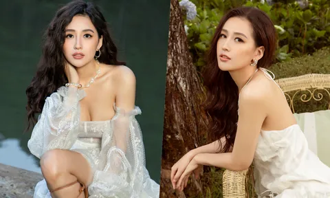 Mai Phương Thúy khoe nhan sắc mong manh với đầm hè