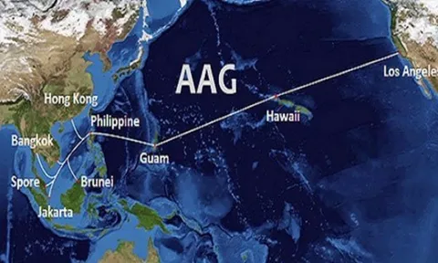 Cáp quang AAG gặp sự cố lần thứ 3 trong năm, internet đi quốc tế bị ảnh hưởng