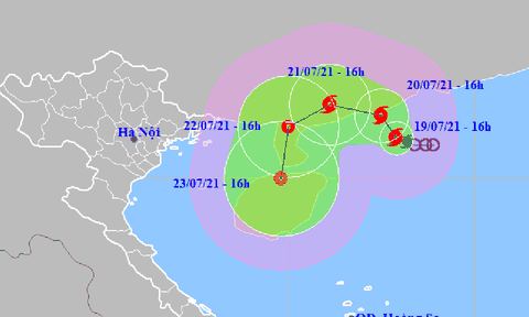 Bão số 3 có khả năng vào Vịnh Bắc Bộ gây mưa lớn nhiều nơi tại Hà Nội
