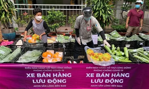 Công bố danh sách 30 điểm bán hàng lưu động tại TP.HCM