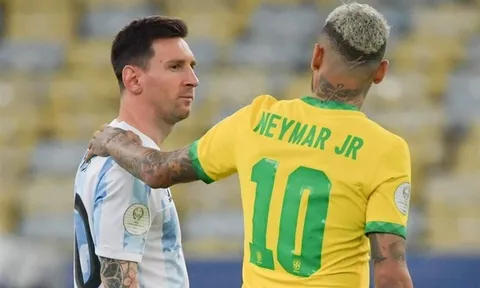 Neymar muốn nhường áo số 10 cho Messi