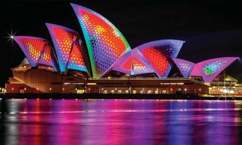 Australia: Hủy tổ chức Lễ hội ánh sáng Vivid Sydney