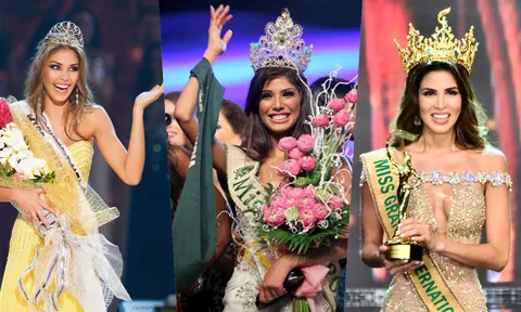 Fans sắc đẹp còn nhớ Miss Universe, Miss Earth, Miss Grand International từng được tổ chức tại Việt Nam