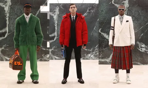 Ngắm Bộ sưu tập nam Thu Đông 2021 của Louis Vuitton.