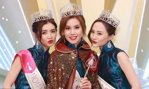 Tống Uyển Dĩnh đăng quang Miss Hong Kong 2021