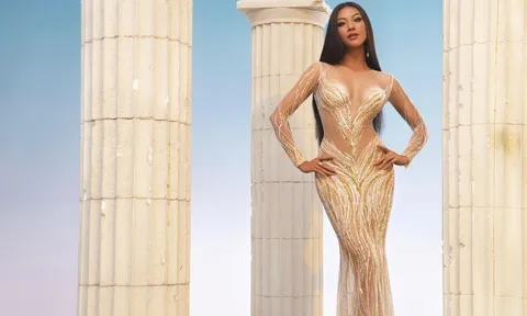 Cận cảnh trang phục dạ hội Á hậu Kim Duyên dự thi Miss Universe 2021