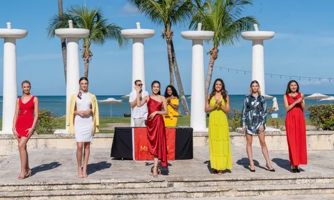 Hoa hậu Đỗ Thị Hà bước vào phần thi Head To Head Challenges