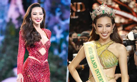 Hai chiếc váy dạ hội giúp Thùy Tiên đăng quang Miss Grand International 2021