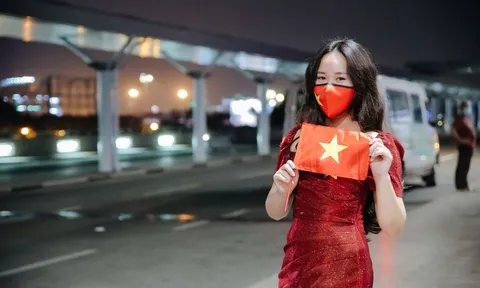 Vũ Huyền Diệu mang 200 kg hành lý đi thi Miss Eco Teen International